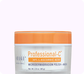 image-Professional C microdermabrasion polish + mask